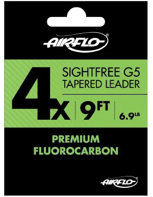 Airflo Tapered Fluoro Leader 9ft in One Color